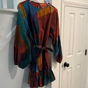 Oliphant Multicolor Long Sleeve Dress